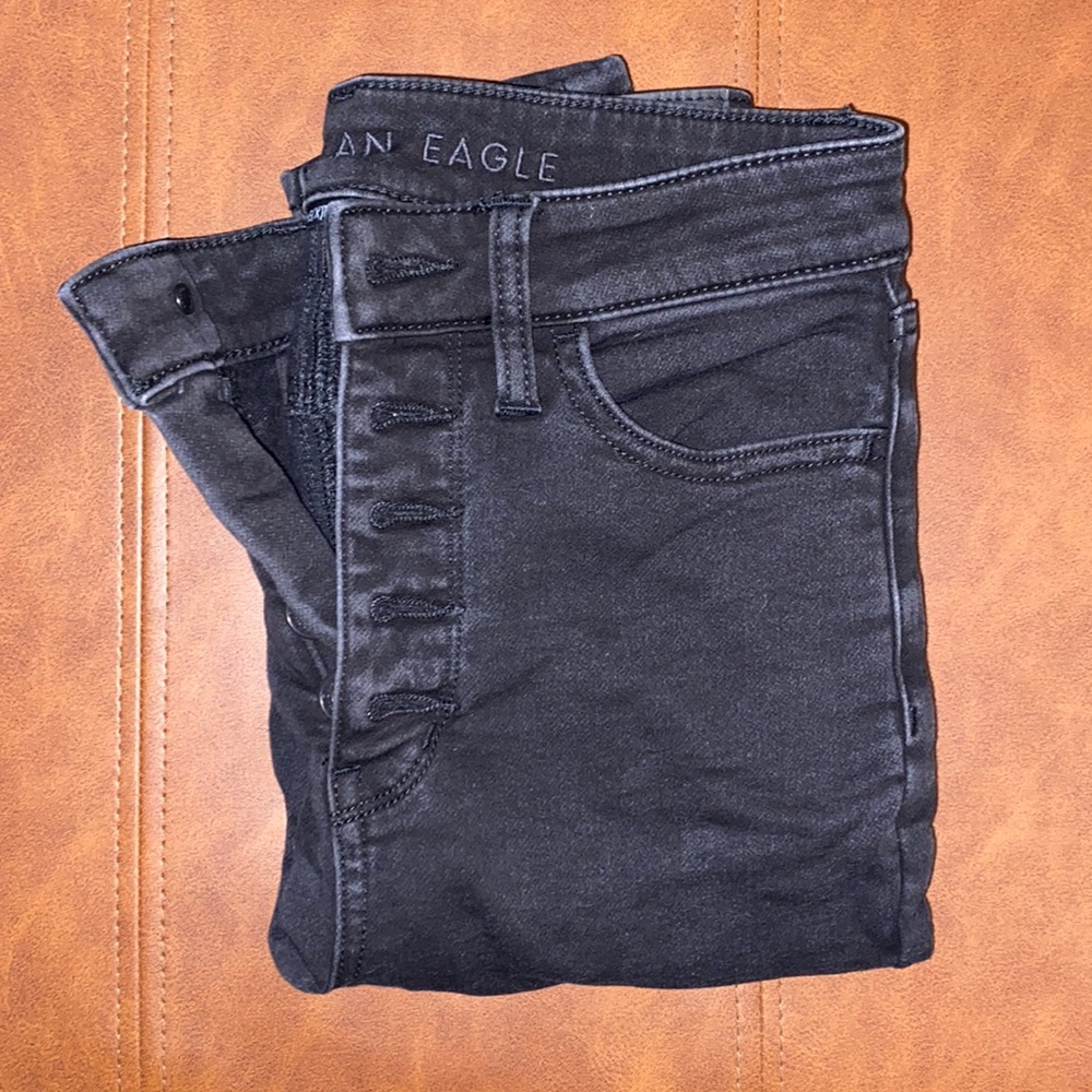 AE Ne(x)t Level Super High-Waisted Button-Fly Jegging